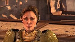 画像ギャラリー No.027のサムネイル画像 / 目立ちすぎる金と青の鎧で味方の盾となり,オルクどもを存分に屠れ! 良質なTPS「ウォーハンマー40,000:スペースマリーン」レビュー