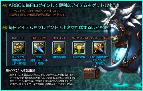 画像ギャラリー No.001のサムネイル画像 / 「ARGO ONLINE」,ゲームにログインして冒険に役立つアイテムを手に入れよう