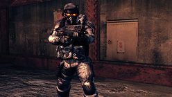 画像ギャラリー No.004のサムネイル画像 / “モンハン”に続くコラボアイテムが登場。カプコン,「ロスト プラネット 2」の専用DLCとして「KILLZONE」のコスチュームを本日より配信開始