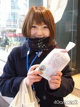 画像集#004のサムネイル/新宿，渋谷，品川で「バレンタイン限定ARカード＆ポッキー」を配布。「ラブプラス」のおかげでバレンタインデー中止も中止できそうです