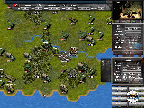 画像集#001のサムネイル/ターン制のWWIIストラテジー,「WW2:Time of Wrath」が発表