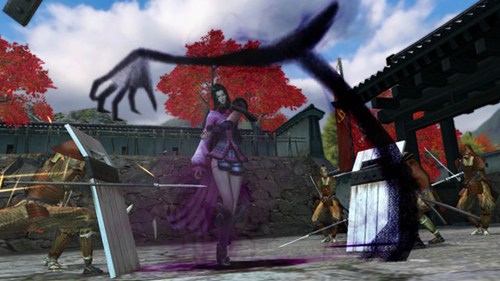 これがアヤカシの技? 「戦国BASARA3」に登場する「お市」が操る「魔の