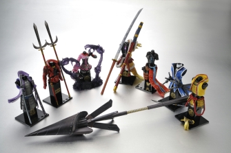 戦国BASARA3」“武器・鎧コレクション”全種で本多忠勝の槍が