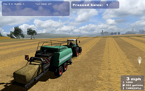 画像ギャラリー No.003のサムネイル画像 / 農業機械を自在に操って金メダルをもらおう。「ファーミング シミュレーター 2009」のデモ版を4GamerにUp