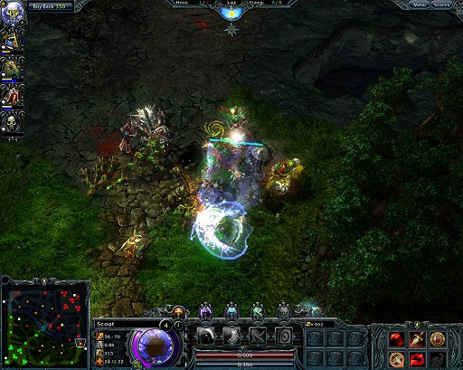 画像集#001のサムネイル/Warcraft III用Mod「Defense of the Ancients」を強く意識したオンラインRTS「Heroes of Newerth」で，期間限定の無料プレイキャンペーンが開催中