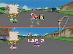 画像ギャラリー No.004のサムネイル画像 / ハチャメチャレース「おきらくカートWii」，Wiiウェアにて本日配信開始