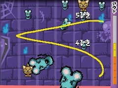 画像ギャラリー No.012のサムネイル画像 / お手軽アクション。DSiウェア 「いちもうだじん！ ネコキング」が配信