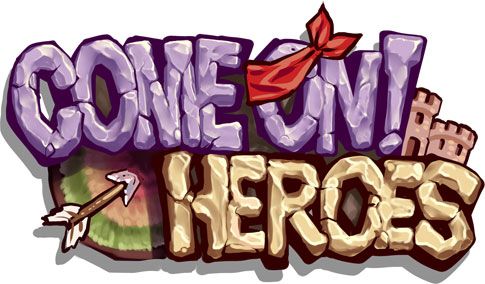 画像ギャラリー No.001のサムネイル画像 / 泥棒が姫を守るアクションSTG「Come on ! Heroes」,DSiウェアで本日配信