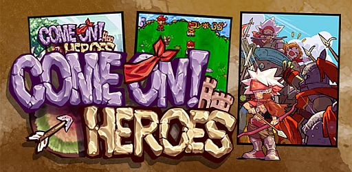 画像ギャラリー No.002のサムネイル画像 / 泥棒が姫を守るアクションSTG「Come on ! Heroes」,DSiウェアで本日配信