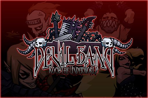 画像ギャラリー No.001のサムネイル画像 / DSiウェア用「デビルバンド - ロック ザ アンダーワールド -」が7月4日配信