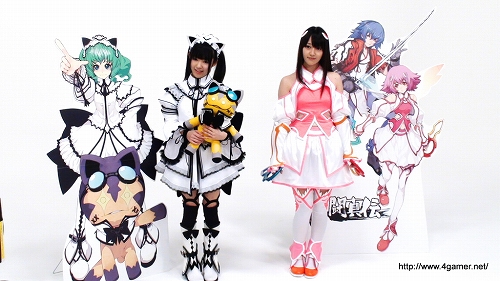 画像ギャラリー No.033のサムネイル画像 / Wii「闘真伝」のプロモムービーをアップ&CMにはAKB48の佐藤亜美菜さんとSKE48の松下 唯さんがコスプレで出演!