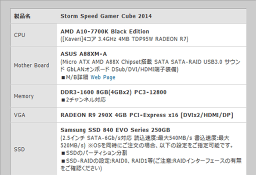 ������#002�Υ���ͥ���/Storm����R9 290X��Kaveri��ܤΥ����ޡ��������塼��PC���о�