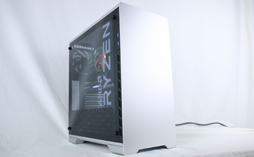 Storm,白いアルミ製ケース採用のRyzen 7 3700X搭載ゲームPCを発売