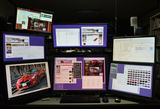 画像ギャラリー No.009のサムネイル画像 / 【西川善司】6画面の原稿書きマシンを新調した話