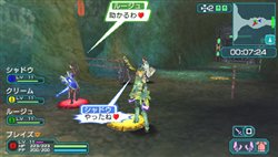 画像ギャラリー No.004のサムネイル画像 / 「ファンタシースターポータブル2」体験版配信に合わせて,抽選で20万名に「ネットワークトライアル」に参加可能なライセンスを発行