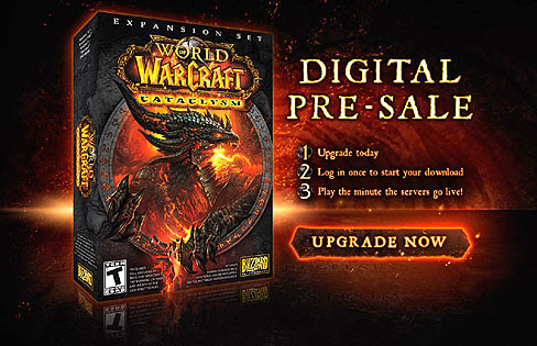 画像ギャラリー No.002のサムネイル画像 / 12月7日に正式サービス予定の「World of Warcraft: Cataclysm」で,プリロードがスタート。速攻でプレイしたい人は急ごう