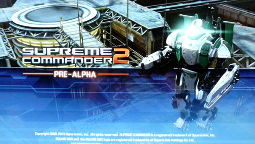 画像集#001のサムネイル/［Gamescom］より洗練された“ハードコア”向けRTS「Supreme Commander 2」は，スクウェア・エニックスブースにて出展