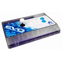 ���������꡼ No.001�Υ���ͥ������ / �֥�����������EVO2012���ꥸ�ʥ�ǥ�����Υ��������ɥ��ƥ��å��򾡤���졣Mad Catz���֡�����Ÿ���Ƥ����