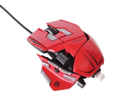 ���������꡼ No.004�Υ���ͥ������ / Mad Catz��MMO�����ޥ����˿������о졣�����å�����åɤ���Ѥ�����Cyborg M.M.O. 7 Gaming Mouse Red�פ�11��23��ȯ��