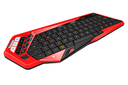 画像ギャラリー No.003のサムネイル画像 / Mad Catz,タブレット&スマートフォン対応ゲーマー向けキーボード「S.T.R.I.K.E. M」を発表。NFCでのペアリングに対応し,マクロ機能も搭載