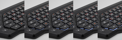 画像集#018のサムネイル/Mad Catz「S.T.R.I.K.E. M」レビュー。PCとMac,Android,iOS対応の“見た目最重視”なBluetoothキーボードをPS4で使ってみた