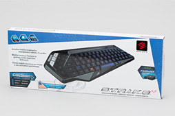 画像集#028のサムネイル/Mad Catz「S.T.R.I.K.E. M」レビュー。PCとMac,Android,iOS対応の“見た目最重視”なBluetoothキーボードをPS4で使ってみた