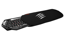 画像集#005のサムネイル/Mad Catz,近未来的デザイン採用のBluetooth接続型キーボード「S.T.R.I.K.E. M」を国内発売