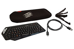 画像集#006のサムネイル/Mad Catz,近未来的デザイン採用のBluetooth接続型キーボード「S.T.R.I.K.E. M」を国内発売