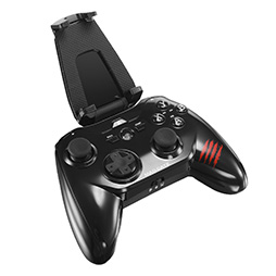 画像集#003のサムネイル/Mad Catz,標準サイズより20%小さなワイヤレスゲームパッドのPC&Android対応版を11月28日に発売。価格は4298円