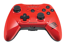 画像集#009のサムネイル/Mad Catz,標準サイズより20%小さなワイヤレスゲームパッドのPC&Android対応版を11月28日に発売。価格は4298円
