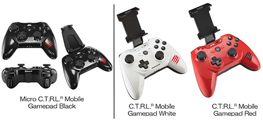 画像集#010のサムネイル/Mad Catz,標準サイズより20%小さなワイヤレスゲームパッドのPC&Android対応版を11月28日に発売。価格は4298円
