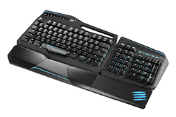 画像集#004のサムネイル/Mad Catz,Cherry茶軸互換キースイッチ採用のゲーマー向け英語配列キーボード「S.T.R.I.K.E. TE」を国内発売