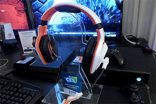 ꡼ No.002 | CES 2016Mad Catzι̤ȯɽإåɥå2ʤåൡǤȤDTS Headphone:Xбǥȳˤ󥤥䡼ǥܤ