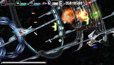 画像ギャラリー No.005のサムネイル画像 / 発売されたばかりのPSP向けシューティング,「ダライアスバースト」の最新プロモーションムービーを掲載