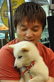 画像ギャラリー No.029のサムネイル画像 / まさかのチビテラス登場にシャッターの嵐? 都内ドッグカフェで行われた,NDS「大神伝〜小さき太陽〜」ブロガーミーティング潜入レポート