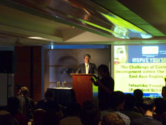 画像ギャラリー No.002のサムネイル画像 / Games Convention Asia 2009でSCE Asiaの安田プレジデントが,海賊版に警鐘。出展ブースはコンシューマゲームメインに