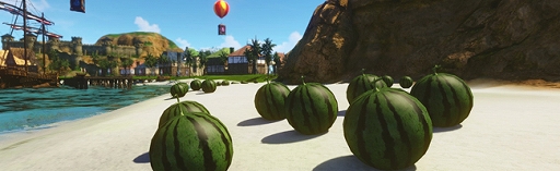 画像ギャラリー No.002のサムネイル画像 / 「ArcheAge」,様々なアイテムを獲得できるイベント「蜃気楼deスイカ割り」が開催