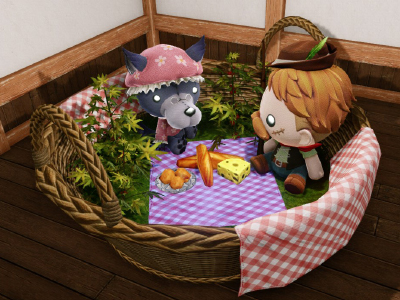 画像ギャラリー No.003のサムネイル画像 / 「ArcheAge」に童話“赤ずきん”をモチーフにしたアバターや家具が登場。フォーチュンボックス第6弾も配信