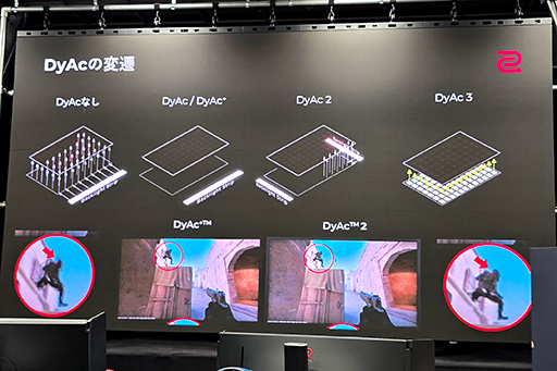 画像ギャラリー No.015のサムネイル画像 / TN液晶+直下型LEDで有機ELよりも残像感が少ないバトルロイヤル向けディスプレイ「XQ2566X」がBenQ ZOWIEから発売