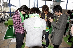 画像ギャラリー No.008のサムネイル画像 / 松岡修造さんと杉山愛さんが登場し,色々な意味で“熱く”なった「みんなのテニス ポータブル」公式ダブルス選手権,「SHUZO OPEN DOUBLES」