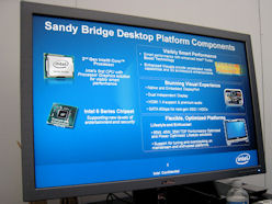画像集#002のサムネイル/Sandy Bridgeの製品投入を着々と進めるIntel。3つのジャンルに向けて堅実な製品ラインナップを用意