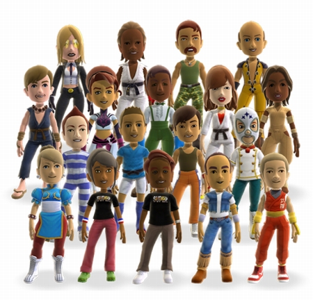 画像ギャラリー No.001のサムネイル画像 / Xbox 360マーケットプレースに「スパIV」のアバターアイテムが登場