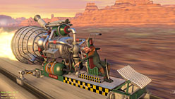 画像ギャラリー No.011のサムネイル画像 / 「GF100」のための技術デモ「Supersonic Sled」。その技術的背景をムービーでチェックする