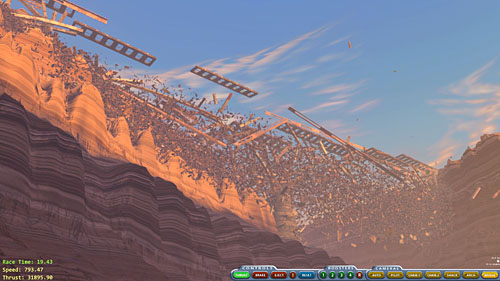 画像ギャラリー No.023のサムネイル画像 / 「GF100」のための技術デモ「Supersonic Sled」。その技術的背景をムービーでチェックする