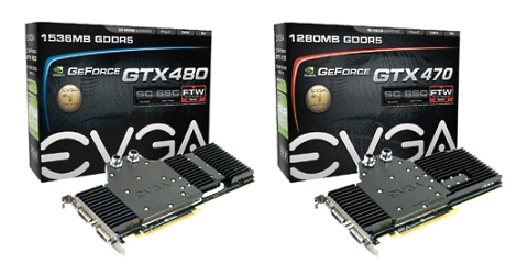 画像ギャラリー No.001のサムネイル画像 / シネックス,液冷仕様のEVGA製GTX 480&470搭載カードを発売