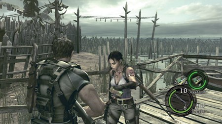 画像ギャラリー No.007のサムネイル画像 / カプコン公式の「バイオ5 オルタナティブ エディション」ピンポイント解説第3報は,攻略には欠かせない“パートナーとの連携”についてだ