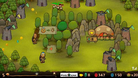 画像ギャラリー No.013のサムネイル画像 / あのPixelJunkがPSPへ! 「PixelJunkモンスターズ デラックス」