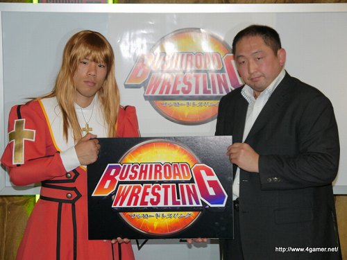 画像ギャラリー No.007のサムネイル画像 / 長島☆自演乙☆雄一郎選手がプロレスデビューするブシロードレスリング記者会見およびブシロード戦略発表会2011(春)の模様をレポート