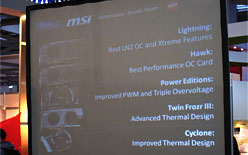 画像集#011のサムネイル/［CeBIT］MSIとASRockがBulldozer対応の「黒いSocket AM3」搭載マザーを予告。Z68マザーやHD 6990も公開に
