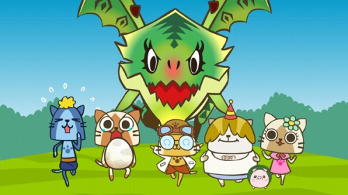 画像ギャラリー No.003のサムネイル画像 / 「モンハン日記 ぽかぽかアイルー村」を題材としたFlashアニメの放映が決定。ニャイトとその仲間達がギャグ満載の物語を巻き起こす